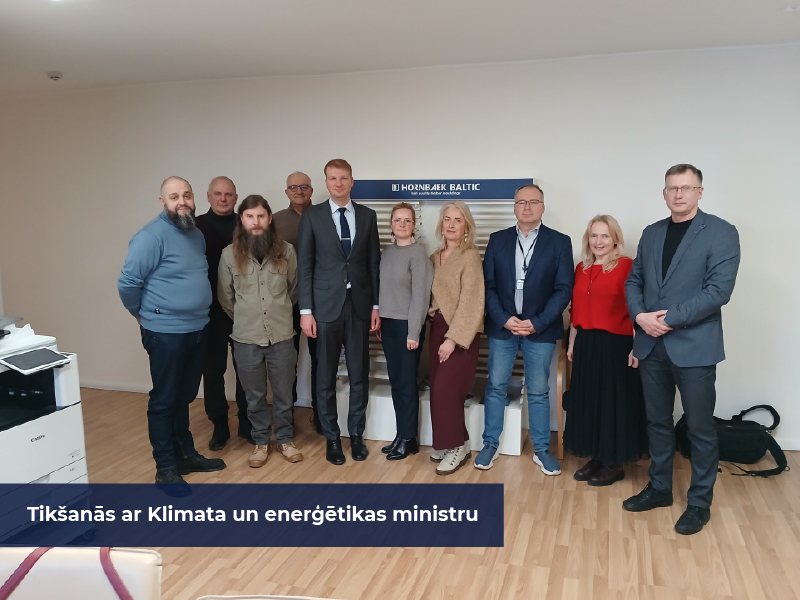 Tikšanās ar Klimata un enerģētikas ministru