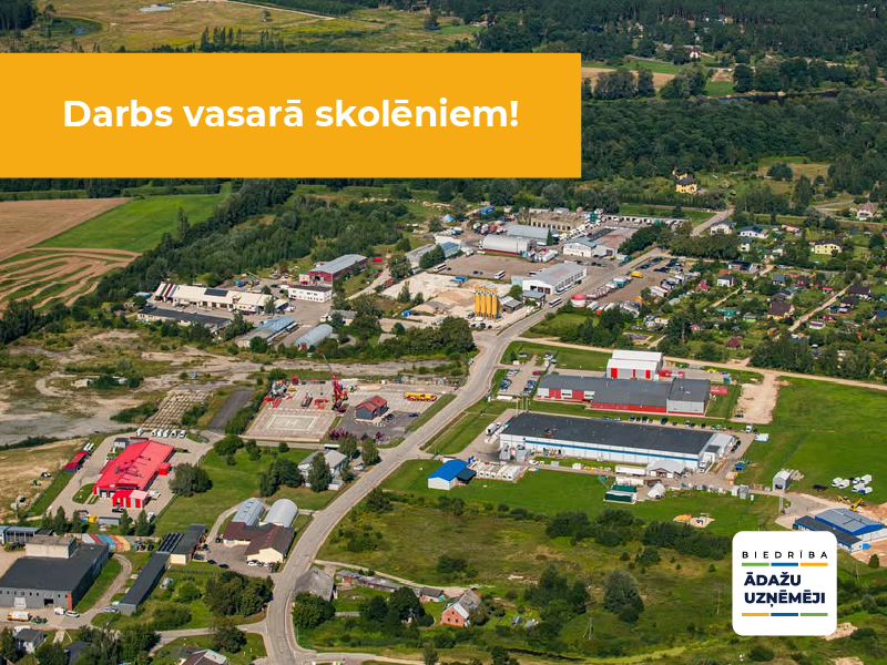 Darbs vasarā skolēniem