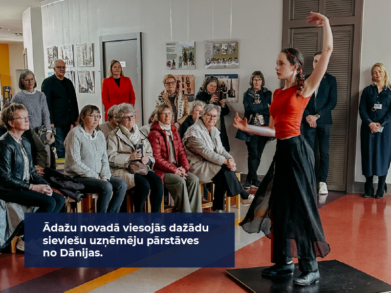 11. aprīlī Ādažu novada pašvaldībā viesojās dažādu nozaru sieviešu uzņēmēju pārstāves no Dānijas.