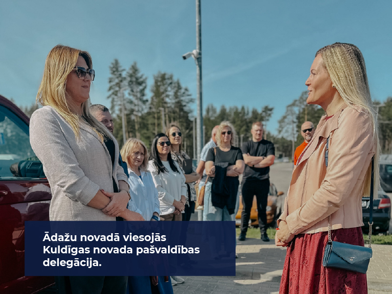 Kuldīgas novada pašvaldības delegācija