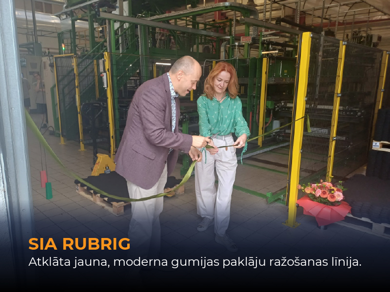 SIA Rubrig - jauna, moderna ražošanas līnija