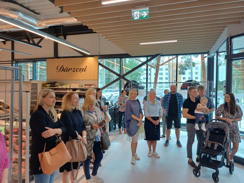 Uzņēmēju brokastis tirdzniecības centrā KADAGA