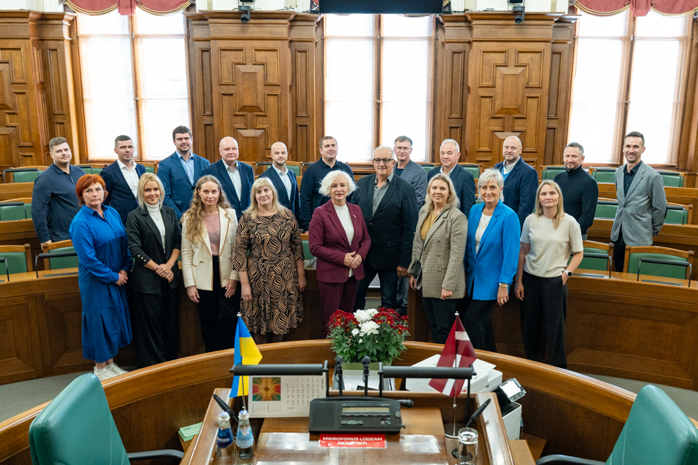 Ādažu uzņēmēju biedrība Saeima